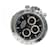 ROLEX Daytona black Dial 16520 U series T notation luminova night glow Mens Silvery Steel  ref.1816619