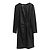 Schwarzes Kleid mit Raffung von Boutique Moschino