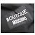 Schwarzes Kleid mit Raffung von Boutique Moschino - Ansicht 4
