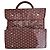 Borsa da viaggio Goyard Rosso Scuro Tela Bordò
