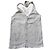 Top sin mangas IKKS de cachemira Gris
