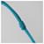 Bracciale charm con perline Lockit Louis Vuitton Argento Blu - vista 4