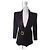 Balmain Blazer Schwarz Wolle