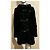 Thomas Burberry Cappotto duffle nero vintage con cappuccio in lana - vista 6