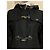 Thomas Burberry Cappotto duffle nero vintage con cappuccio in lana - vista 7