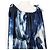 Vestido Sky de Alexander McQueen Blanco Azul Azul oscuro - vista 6