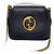 Clutch Gucci 1973 in pelle nera Nero
