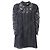 Sandro Paris Vestido Corazón Encaje Cuello Alto Negro - vista 6