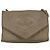Borsa a spalla CHANEL in pelle di agnello beige oro CC Auth bs19652 D'oro - vista 13