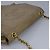 Borsa a spalla CHANEL in pelle di agnello beige oro CC Auth bs19652 D'oro - vista 6