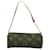Mini baby papillon Louis Vuitton Marrom Lona  ref.1818260