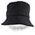 Chapéu bucket de lã e algodão com logo triangular Prada Cinza antracite - vista 2
