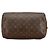 Sac à main Louis Vuitton Monogram Speedy 30 Marron - vue 3