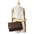 Sac à main Louis Vuitton Monogram Speedy 30 Marron - vue 8