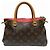 Bolsa 2 em 1 Louis Vuitton Monogram Pallas BB M41734 Vermelho - vista 2