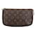 Pochette Accessoire Louis Vuitton Marrom Lona  ref.1819543