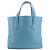 Hermès Borsa Tote Hermes Victoria Cabas 32 Blu - vista 3