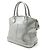 Sac à main Louis Vuitton Suhali Lockit PM M95541 Argenté - vue 2