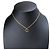 Collana con Logo CD Christian Dior D'oro - vista 8