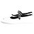Chatelles flats T.EU 37 Tessuto Bianco