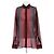 SAINT LAURENT Tops T.FR 38 Lana Roja