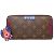 Cartera Larga Louis Vuitton M61349 Zippy Monogram Totem Castaño - vista 10