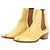 Botines Saint Laurent T.EU 37 Cuero Dorado