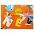 Hermès NUEVO BUFANDA HERMES HOMENAJE A GENE KELLY CUADRADO 70 CM EN SEDA NARANJA - vista 4