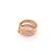 NUOVO ANELLO VANRYCKE MARGHERITA BM3R0-02 59 ORO ROSA 18K 4.3G - vista 2