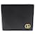 NEW GUCCI WALLET 428726 GG MARMONT LEATHER BLACK CARD HOLDER WITH FLAP  ref.1822715