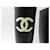 NUEVAS BOTAS DE LLUVIA CHANEL LOGO CC 36 BOTAS DE GOMA Negro - vista 5