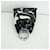 Sac bracelet Valentino Garavani Panther en poil de veau noir et blanc  - vue 7