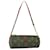 Mini baby papillon Louis Vuitton Marrom Lona  ref.1823251