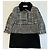 Christian Dior Tweed Coat Black and White Wool - view 4