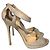 Sandali JIMMY CHOO T.EU 36 Tessuto Beige