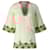 Autre Marque Johanna Ortiz Ocean Clan Embroidered Mini Dress in Cream Organic Linen-Blend White  ref.1824424