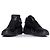Sneakers neri TALON di Giuseppe Zanotti con strass Nero - vista 5