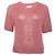 Top de punto rosa Dries Van Noten