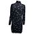 Balenciaga Eiffel Paris Kristall Rollkragenpulloverkleid aus schwarzer Wolle