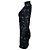 Balenciaga Eiffel Paris Kristall Rollkragenpulloverkleid aus schwarzer Wolle - Ansicht 3