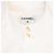 Timeless Camicia a maniche lunghe in cotone bianco con bottoni decorati Chanel - vista 4
