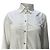 Camisa con lazo Dolce & Gabbana en algodón blanco Crudo - vista 2