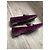 Scarpe basse Salvatore Ferragamo in velluto viola scuro - vista 2