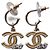 Chanel Orecchini CoCoMark in cristallo GHW tono giallo 10A con scatola D'oro