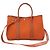 Hermès Borsa a spalla in pelle TPM 30 per uomini Hermes Garden Arancione