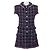 Chanel Vestido de tweed estilo Jennie Kim Multicolor