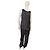 Set John Richmond in seta nera top senza maniche e pantaloni S Nero - vista 2