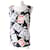 Chanel COCO Mark Button Sleeveless Top Black Cotton
