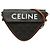 Céline Sac à épaule Triangle Triomphe Celine en cuir PVC Marron