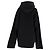 Hoodie nero Balenciaga Free No Rib - vista 3